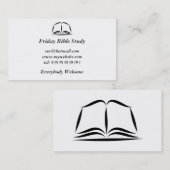 聖書 名刺 (正面/裏面)