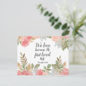 聖書 箴言17:22 ポストカード (スタンド正面)