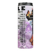 聖書：緊急番号、信仰、十字架 タンブラー (裏面)