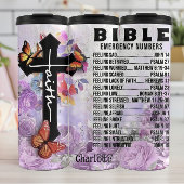 聖書:緊急番号、信仰、十字架 タンブラー