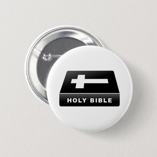 聖書 缶バッジ (正面&裏面)