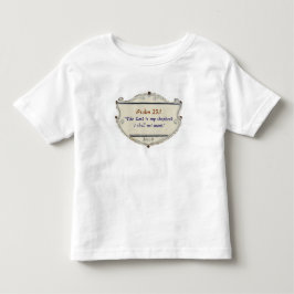 聖書 詩篇23:1 シールド トドラーズTシャツ トドラーTシャツ