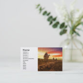 聖書 – 賢人 – The Magi arrive 1920 名刺 (スタンド正面)