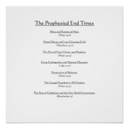 聖書：預言された終末 ポスター