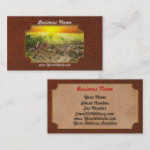 聖書 – Psalm 23 - My cup runnth over 1920 名刺 (正面/裏面)