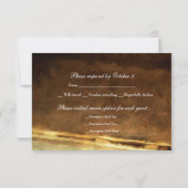 聖書RSVPおよび入場の選択 出欠カード (裏面)