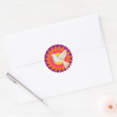 聖来幽霊創造主の祝福….. ラウンドシール (封筒)