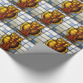 聖杯のステンドグラス-秘跡 ラッピングペーパー (角)