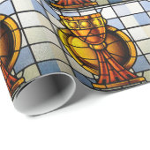 聖杯のステンドグラス-秘跡 ラッピングペーパー (ロールコーナー)