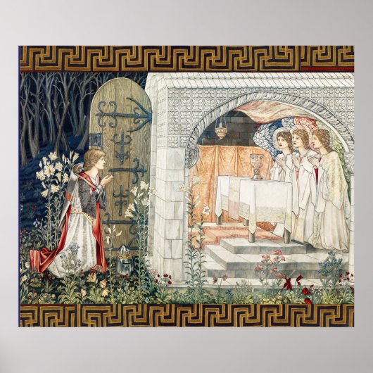 聖杯の探求、天使の知覚 ポスター (正面)