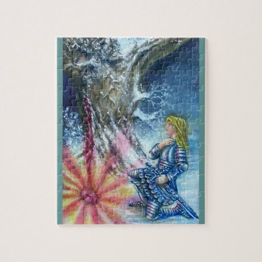 聖杯の知覚と視覚 ジグソーパズル (縦)