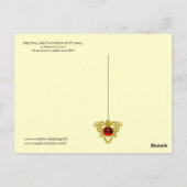 聖杯の知覚と視覚 ポストカード (裏面)