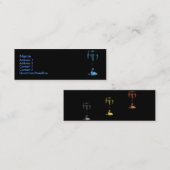 聖杯ビジネスカード スキニー名刺 (正面/裏面)