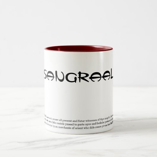 聖杯 ツートーンマグカップ (中央)