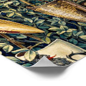 聖杯、武装、騎士の出発の探求 ポスター (角)