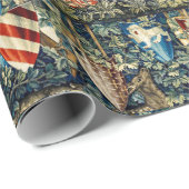 聖杯、武装、騎士の出発の探求 ラッピングペーパー (ロールコーナー)