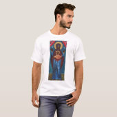 聖標の御母永遠の光 アートプリント Tシャツ (正面フル)