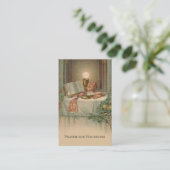 聖歌のための宗教カトリック祈りの言葉神聖なカード 名刺 (スタンド正面)