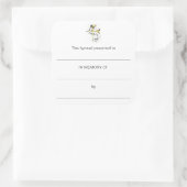 聖歌のプレートを記念して スクエアシール (バッグ)