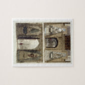 聖歌隊および西の入口への入口、 ジグソーパズル (横)