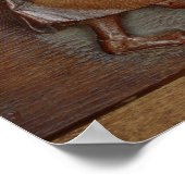 聖歌隊からミラーの彫刻 ポスター (角)