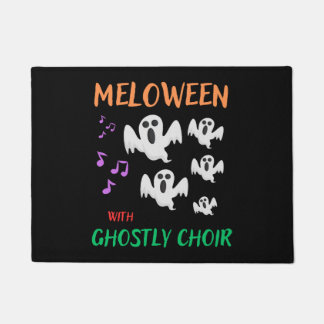 聖歌隊とのメロウィーン。メロディとハロウィーン。 ドアマット