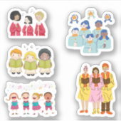 聖歌隊のシール シール (正面)