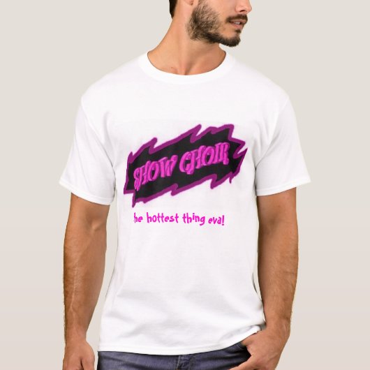 聖歌隊のソプラノを示して下さい Tシャツ (正面)