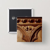 聖歌隊の停止からの猫そしてマウス、 缶バッジ (正面&裏面)