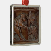 、聖歌隊の停止からの製粉業者の切り分けること メタルオーナメント (右)