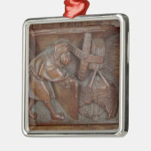 、聖歌隊の停止からの製粉業者の切り分けること メタルオーナメント (左)