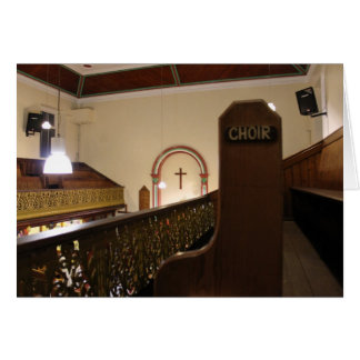 聖歌隊はメンバーからはずします