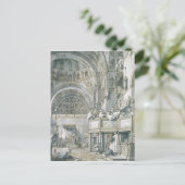 聖歌隊は聖マルコ大聖堂で歌っていた ポストカード (スタンド正面)