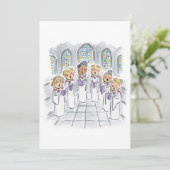 聖歌隊員 招待状 (スタンド正面)