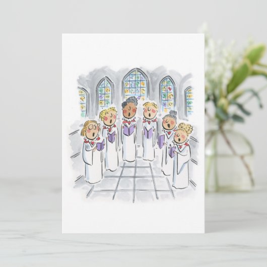 聖歌隊員 招待状 (スタンド正面)
