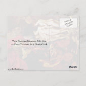 『聖母の教育』（せいぼのきょういく、The Education of Mary）、ピーテル・パウル・ ポストカード (裏面)