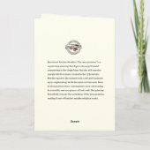 聖母の祭日 宗教的 カード (裏面)