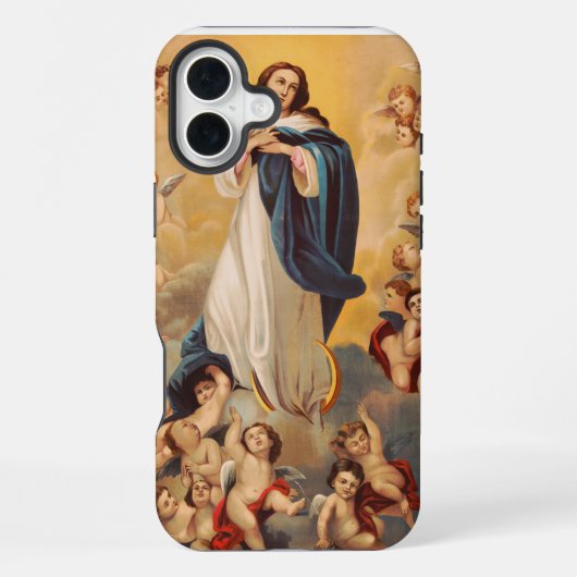 聖母の被昇天 iPhoneケース (裏面)