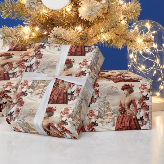 聖母ビクトリアン祭 ラッピングペーパー (クリスマス)