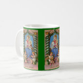 聖母マリアおよびベビーのイエス・キリスト|の宗教マグ コーヒーマグカップ (正面左)