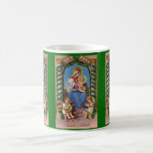 聖母マリアおよびベビーのイエス・キリスト|の宗教マグ コーヒーマグカップ (中央)