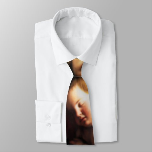 聖母マリアおよび乳児の賛美された子供イエス・キリスト ネクタイ (タイ)