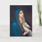 聖母マリアが泣く、E. スタインマン カード (正面)