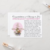 聖母マリアと幼児イエス キリスト教 カトリック メモラーレ 祈り カード (正面/裏面インサイチュ)