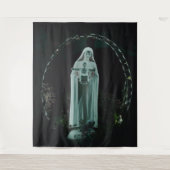 聖母マリアと幼児イエス キリスト教 タペストリー (正面)