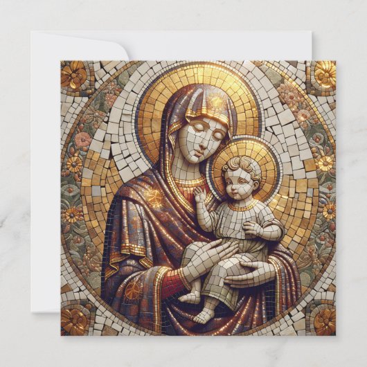 聖母マリアと幼児イエス | クリスマス (正面)