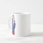 聖母マリアと幼児イエス コーヒーマグカップ (正面左)