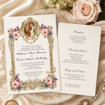 聖母マリアと聖ヨセフの婚約 カトリック結婚式 フローラル