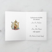 聖母マリアに捧げるカトリックのミサ聖礼 イエス カード (内部)