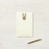 聖母マリアのカトリック教の宗教賛美された天使 ポストイット (デスク上)